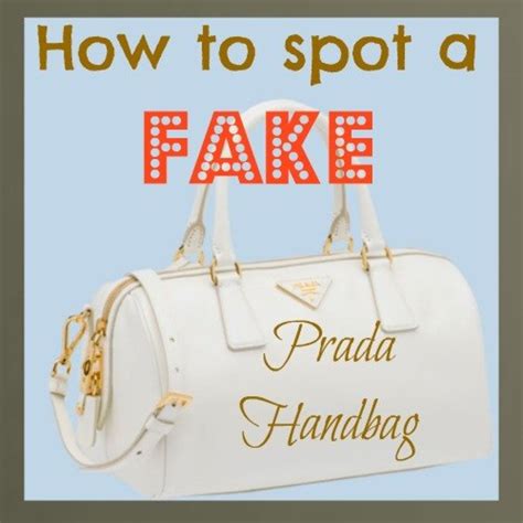 how to identify a fake prada handbag|knockoff Prada handbags.